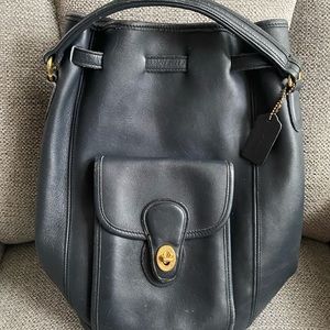 Vintage coach backpack